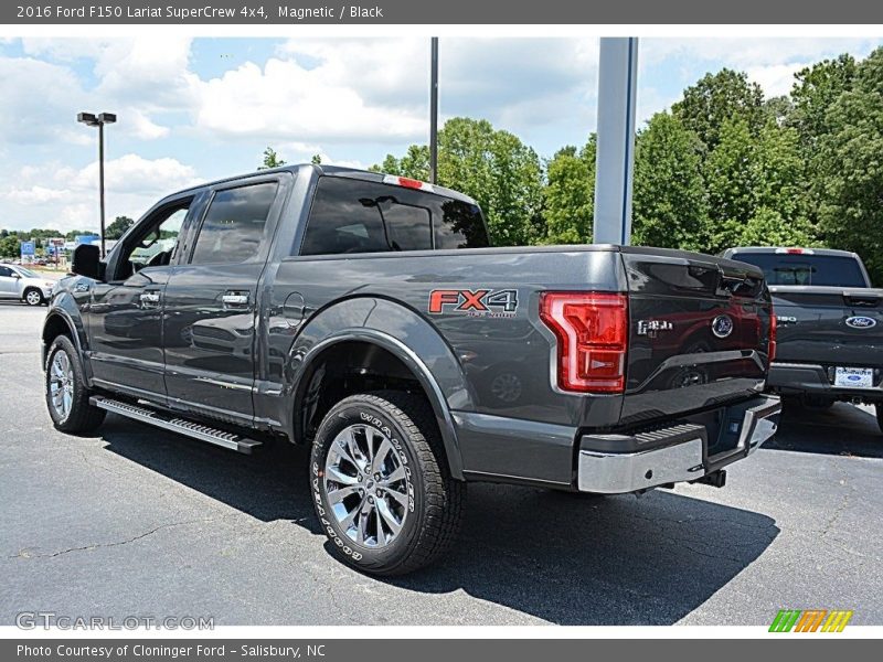 Magnetic / Black 2016 Ford F150 Lariat SuperCrew 4x4