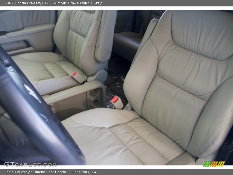 Nimbus Gray Metallic / Gray 2007 Honda Odyssey EX-L