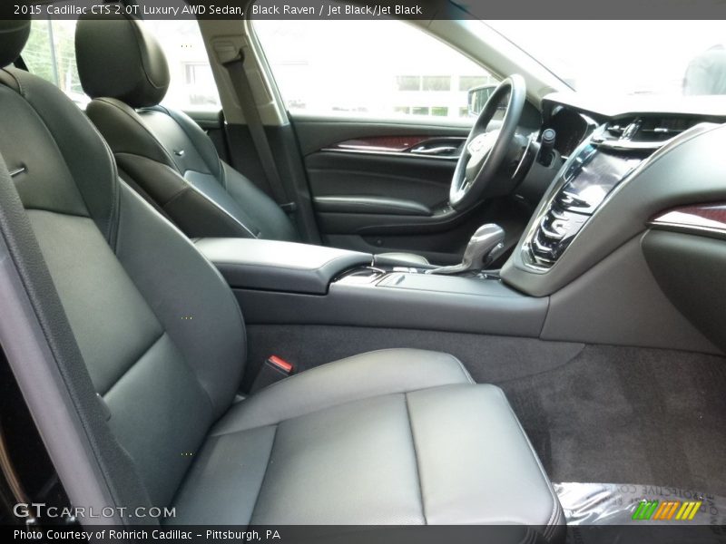 Black Raven / Jet Black/Jet Black 2015 Cadillac CTS 2.0T Luxury AWD Sedan