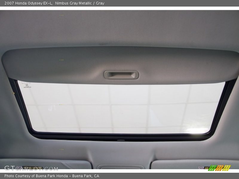 Nimbus Gray Metallic / Gray 2007 Honda Odyssey EX-L