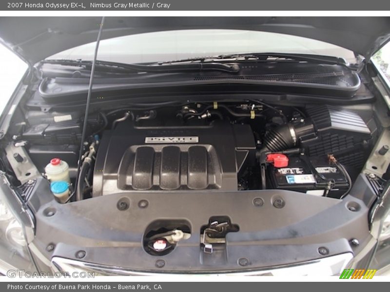 Nimbus Gray Metallic / Gray 2007 Honda Odyssey EX-L