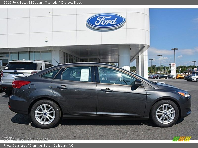 Magnetic / Charcoal Black 2016 Ford Focus SE Sedan