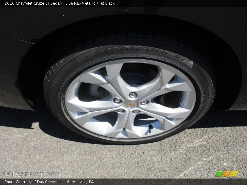 Blue Ray Metallic / Jet Black 2016 Chevrolet Cruze LT Sedan