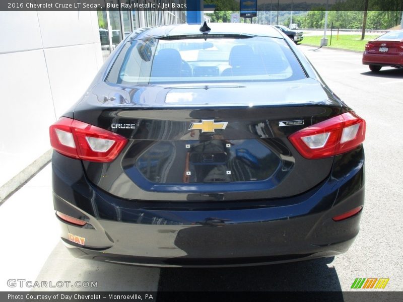 Blue Ray Metallic / Jet Black 2016 Chevrolet Cruze LT Sedan