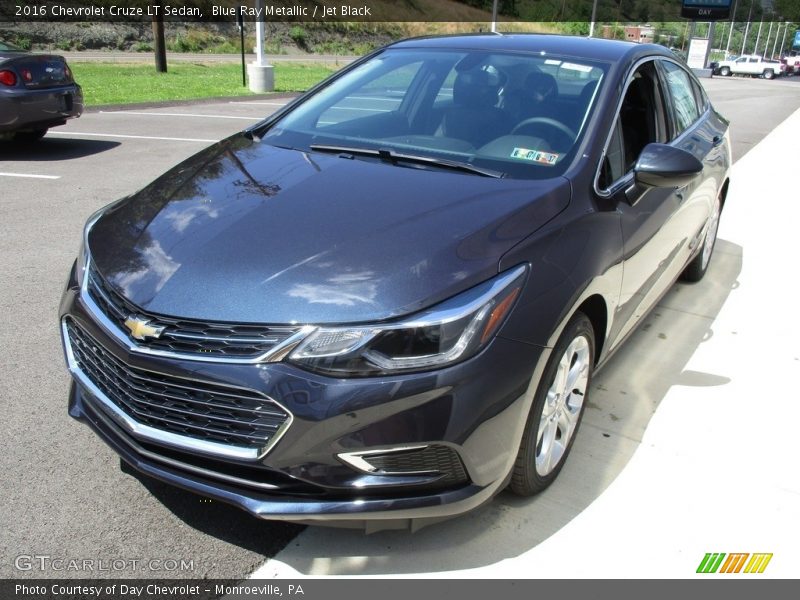 Blue Ray Metallic / Jet Black 2016 Chevrolet Cruze LT Sedan