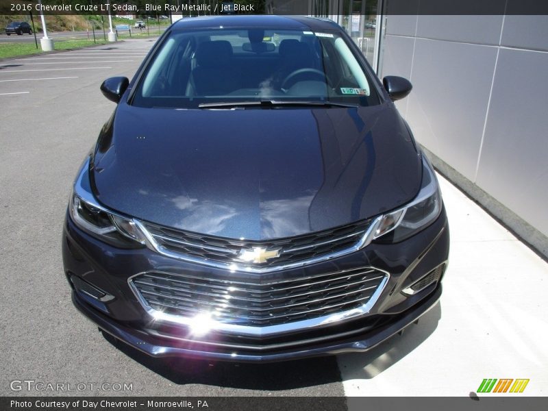 Blue Ray Metallic / Jet Black 2016 Chevrolet Cruze LT Sedan