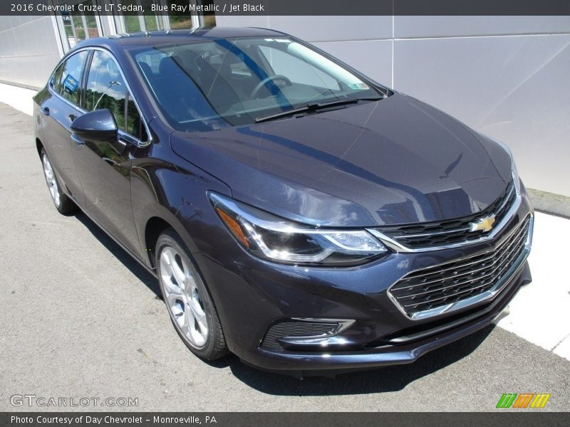 Blue Ray Metallic / Jet Black 2016 Chevrolet Cruze LT Sedan