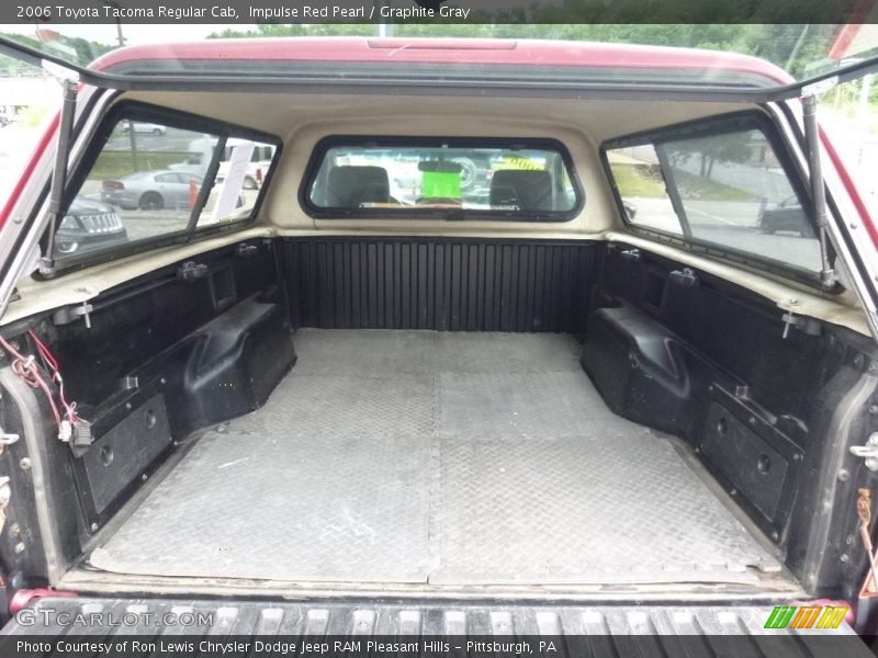 Impulse Red Pearl / Graphite Gray 2006 Toyota Tacoma Regular Cab