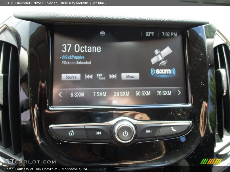 Blue Ray Metallic / Jet Black 2016 Chevrolet Cruze LT Sedan