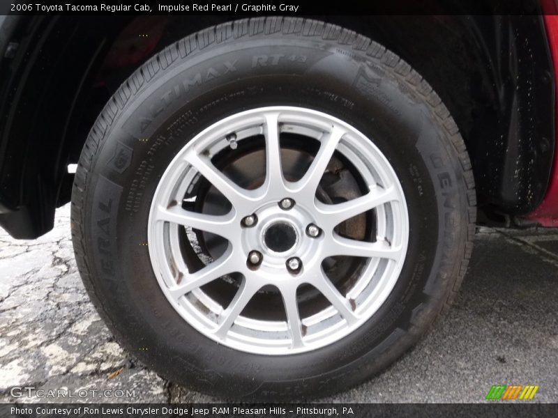 Impulse Red Pearl / Graphite Gray 2006 Toyota Tacoma Regular Cab