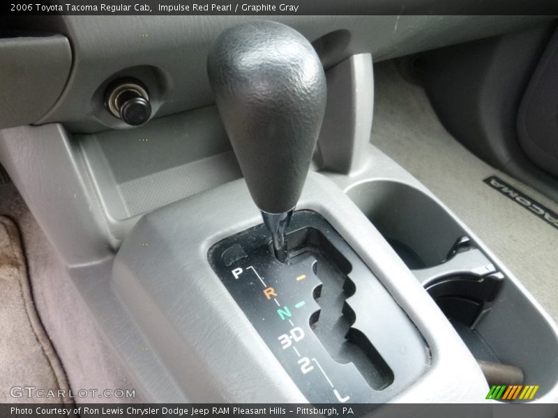 Impulse Red Pearl / Graphite Gray 2006 Toyota Tacoma Regular Cab