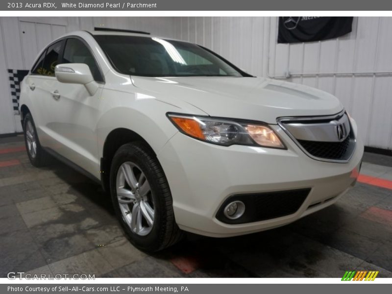 White Diamond Pearl / Parchment 2013 Acura RDX