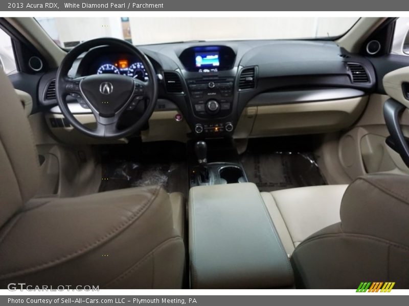 White Diamond Pearl / Parchment 2013 Acura RDX