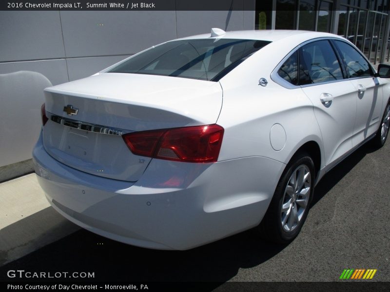 Summit White / Jet Black 2016 Chevrolet Impala LT