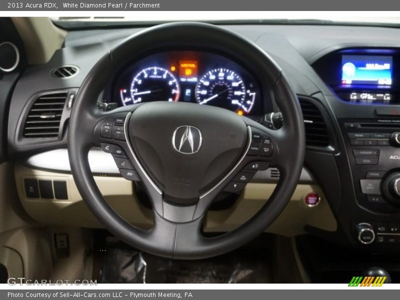 White Diamond Pearl / Parchment 2013 Acura RDX
