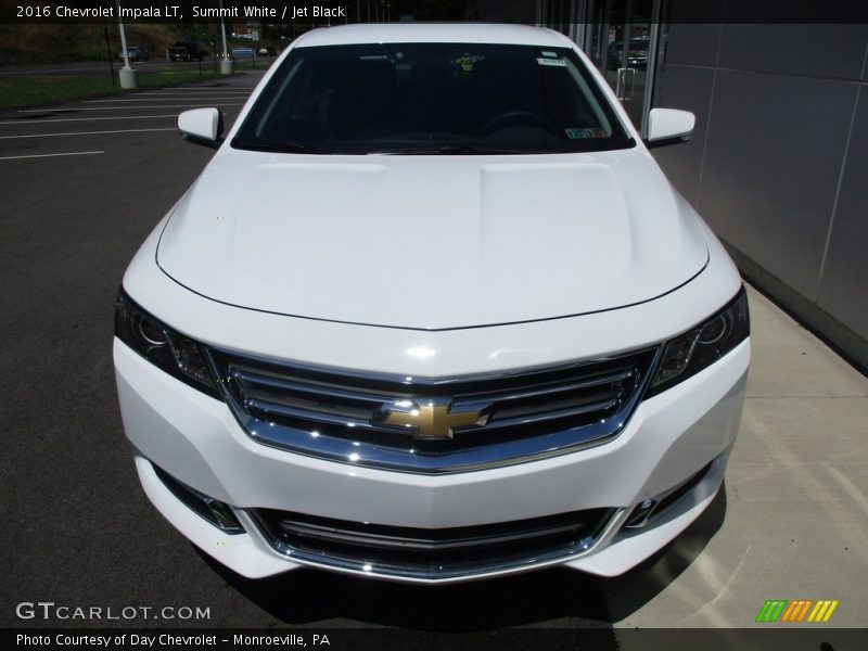 Summit White / Jet Black 2016 Chevrolet Impala LT