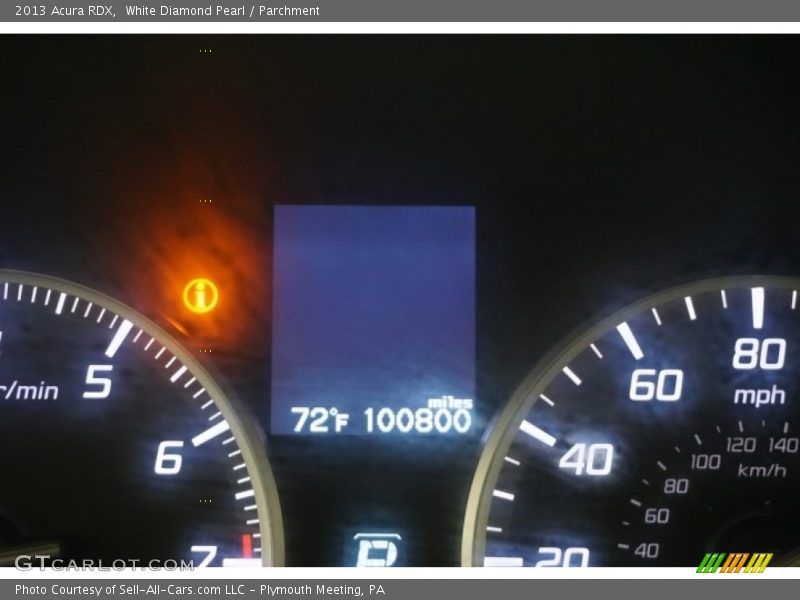 White Diamond Pearl / Parchment 2013 Acura RDX