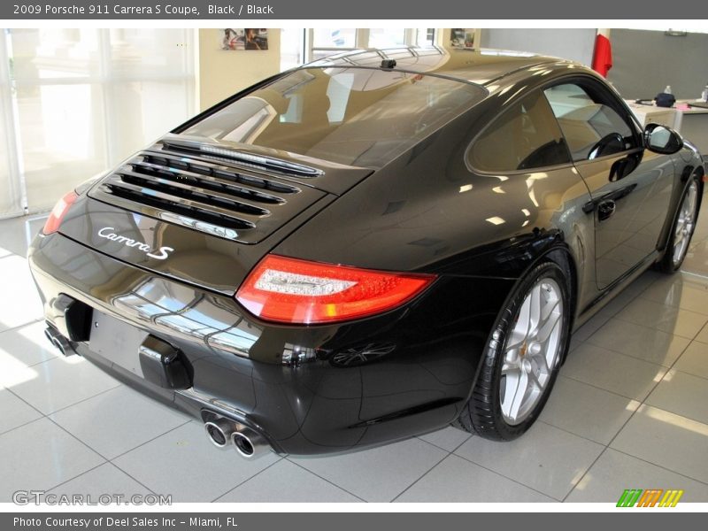 Black / Black 2009 Porsche 911 Carrera S Coupe