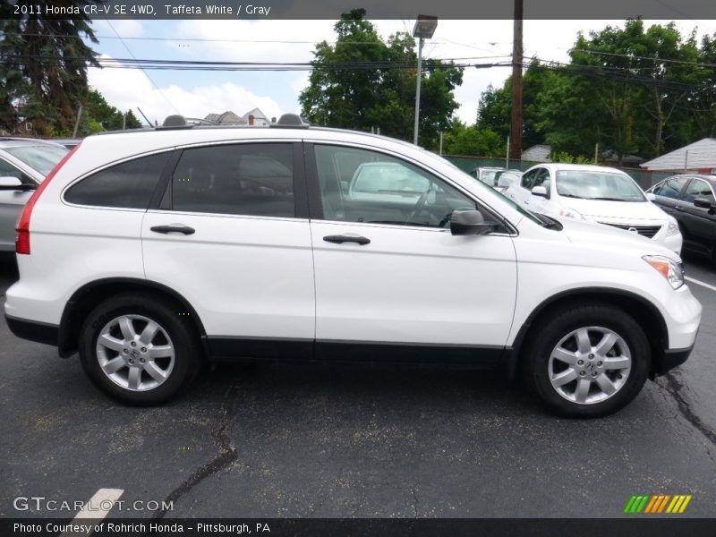 Taffeta White / Gray 2011 Honda CR-V SE 4WD