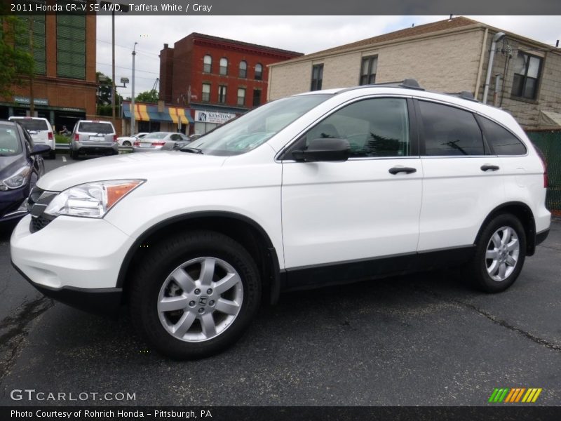 Taffeta White / Gray 2011 Honda CR-V SE 4WD