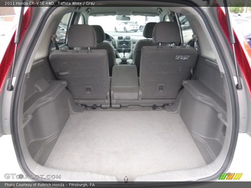 Taffeta White / Gray 2011 Honda CR-V SE 4WD