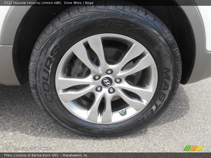 Stone White / Beige 2012 Hyundai Veracruz Limited AWD