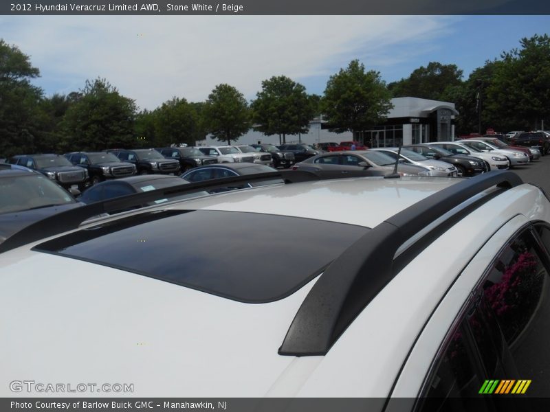 Stone White / Beige 2012 Hyundai Veracruz Limited AWD