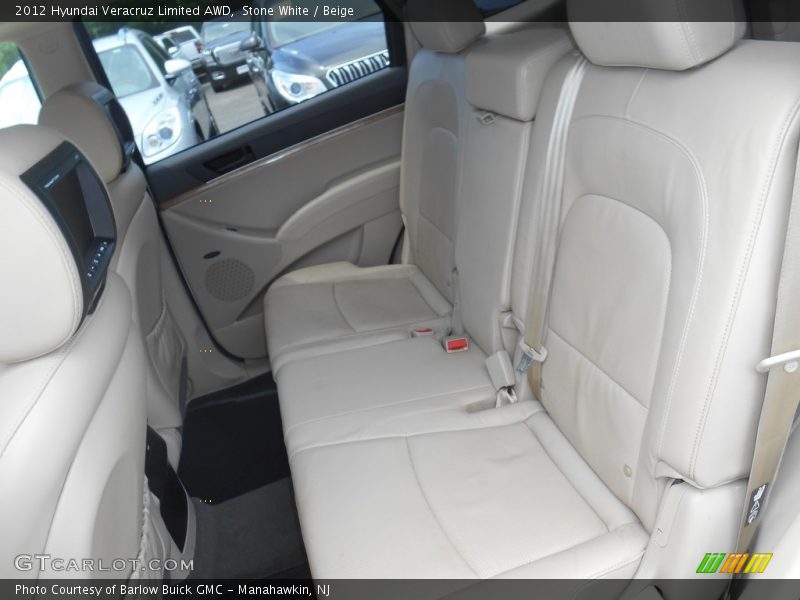 Stone White / Beige 2012 Hyundai Veracruz Limited AWD