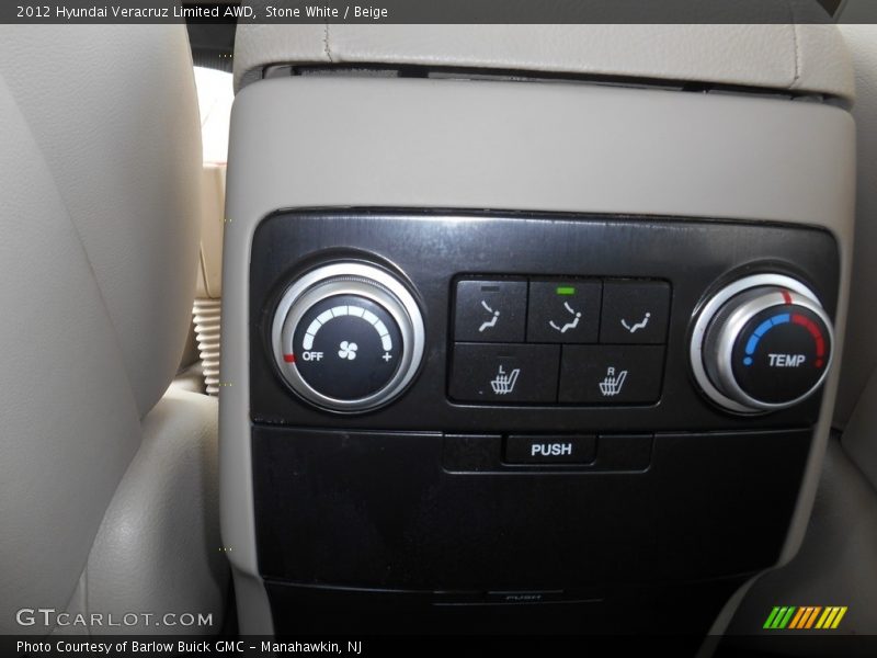 Stone White / Beige 2012 Hyundai Veracruz Limited AWD