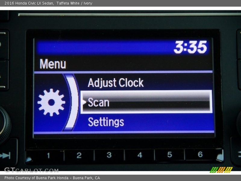 Taffeta White / Ivory 2016 Honda Civic LX Sedan