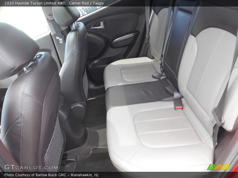 Garnet Red / Taupe 2010 Hyundai Tucson Limited AWD
