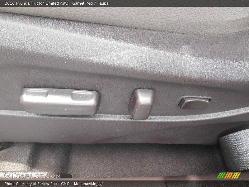 Garnet Red / Taupe 2010 Hyundai Tucson Limited AWD