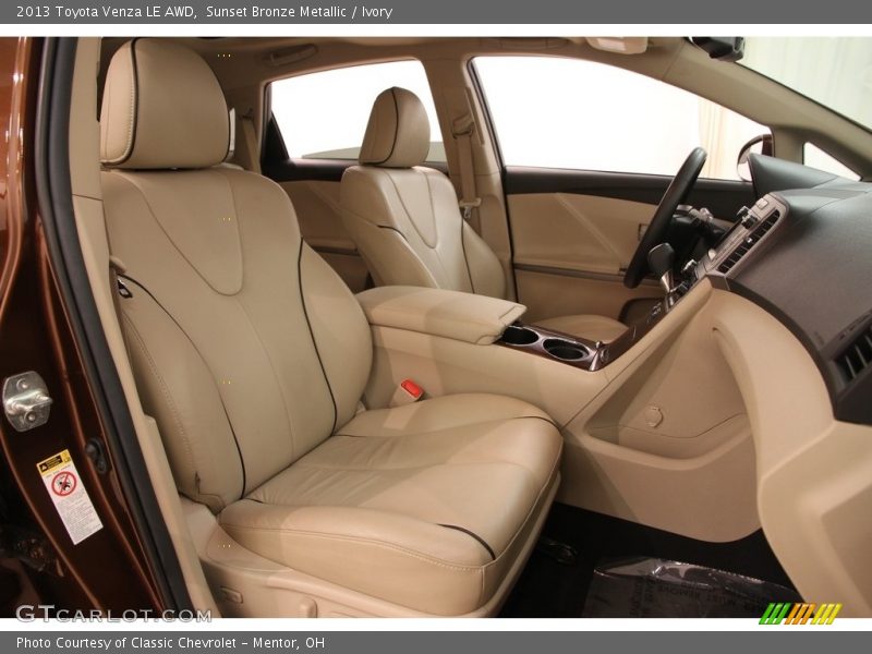 Sunset Bronze Metallic / Ivory 2013 Toyota Venza LE AWD