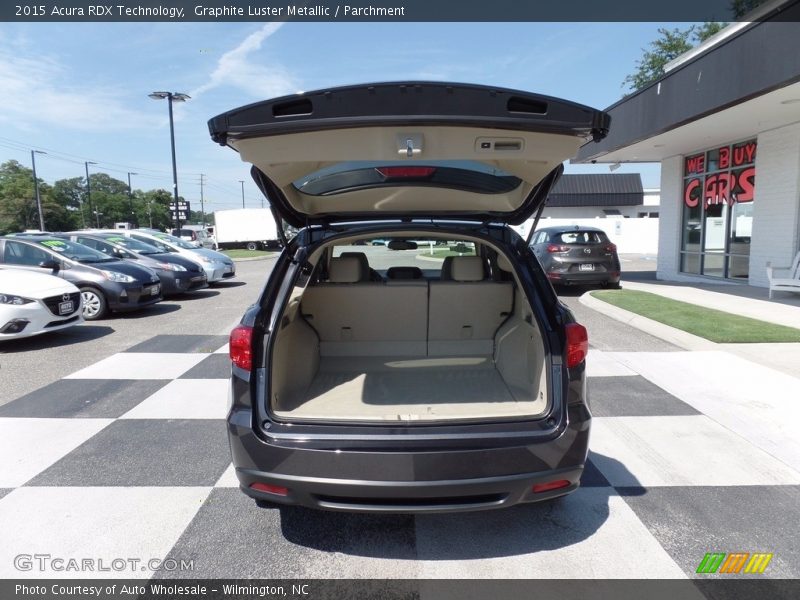 Graphite Luster Metallic / Parchment 2015 Acura RDX Technology