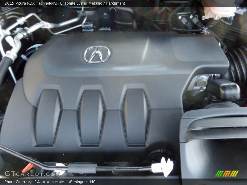 Graphite Luster Metallic / Parchment 2015 Acura RDX Technology