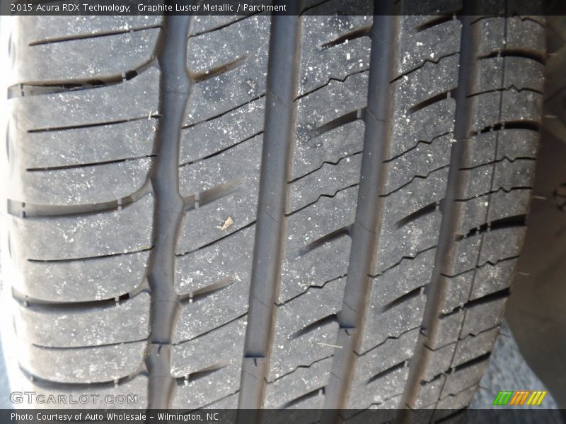 Graphite Luster Metallic / Parchment 2015 Acura RDX Technology