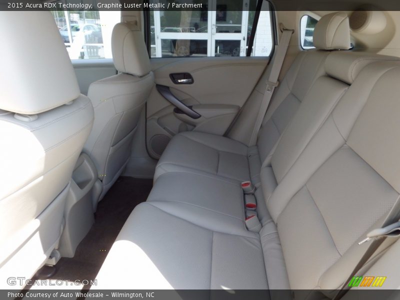 Graphite Luster Metallic / Parchment 2015 Acura RDX Technology