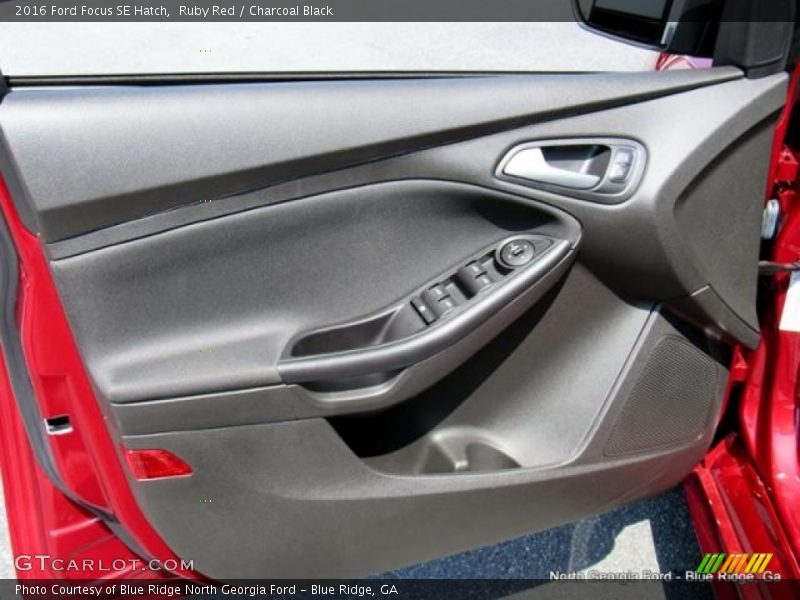 Ruby Red / Charcoal Black 2016 Ford Focus SE Hatch