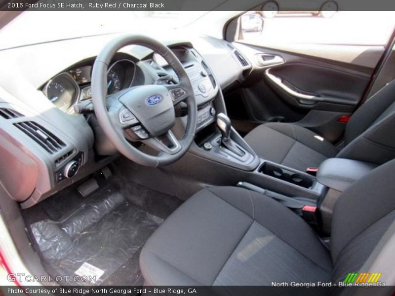 Ruby Red / Charcoal Black 2016 Ford Focus SE Hatch