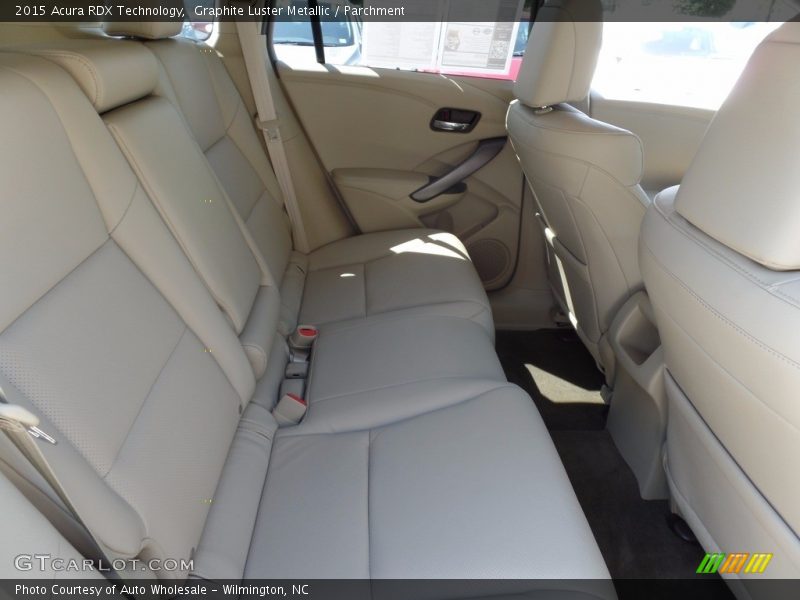 Graphite Luster Metallic / Parchment 2015 Acura RDX Technology