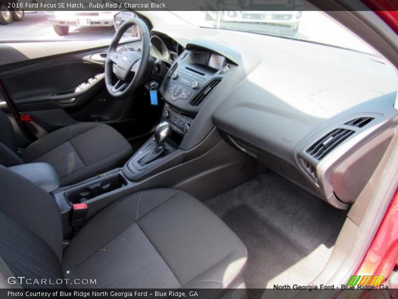 Ruby Red / Charcoal Black 2016 Ford Focus SE Hatch