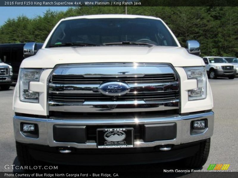 White Platinum / King Ranch Java 2016 Ford F150 King Ranch SuperCrew 4x4