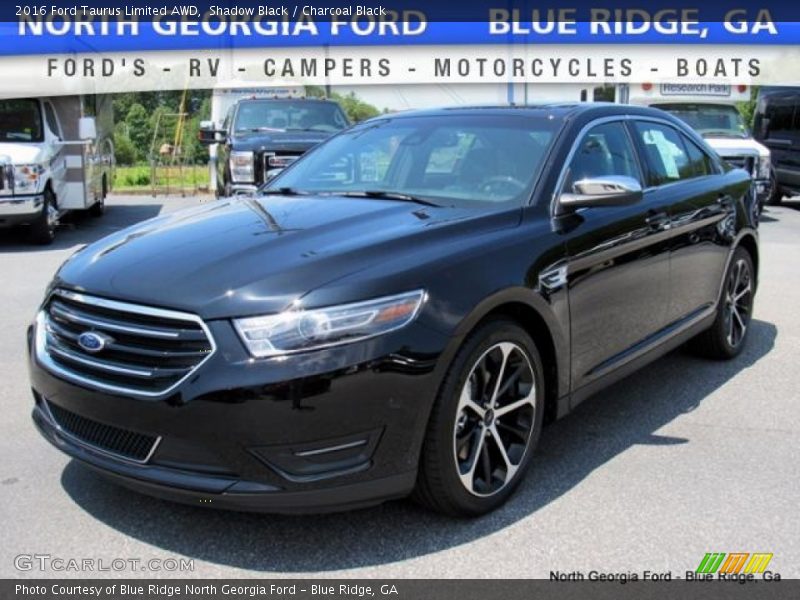 Shadow Black / Charcoal Black 2016 Ford Taurus Limited AWD