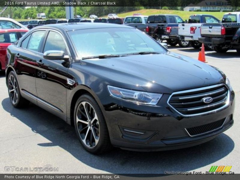 Shadow Black / Charcoal Black 2016 Ford Taurus Limited AWD