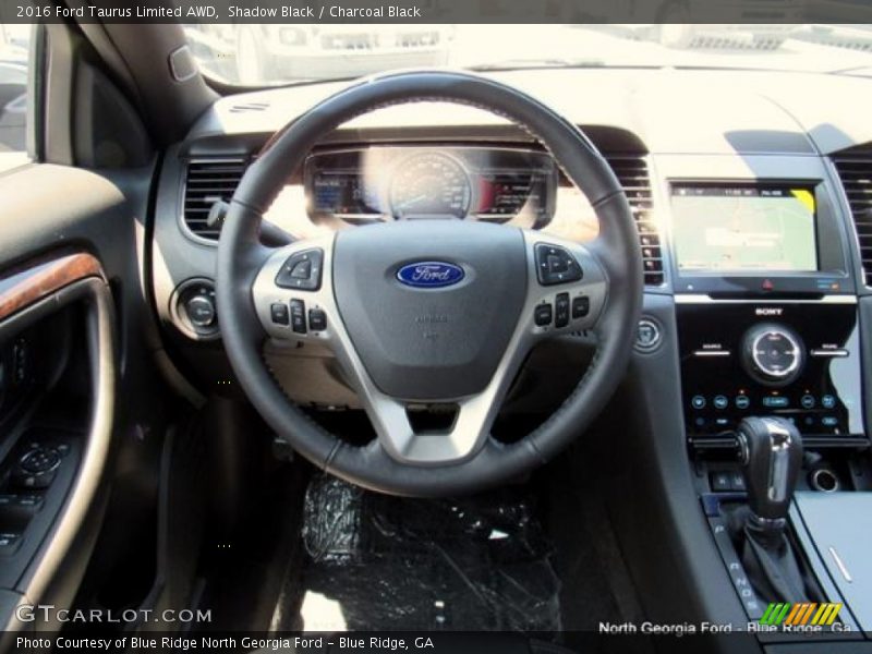 Shadow Black / Charcoal Black 2016 Ford Taurus Limited AWD