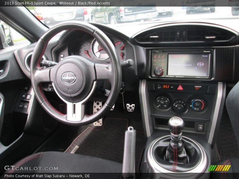 Whiteout / Black/Red Accents 2013 Scion FR-S Sport Coupe