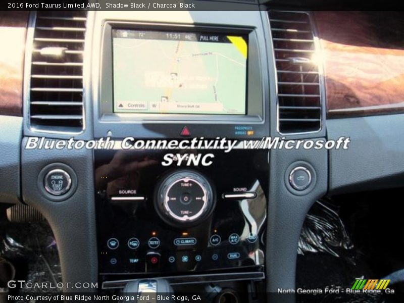 Shadow Black / Charcoal Black 2016 Ford Taurus Limited AWD