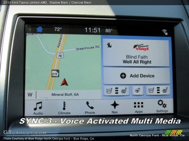 Shadow Black / Charcoal Black 2016 Ford Taurus Limited AWD