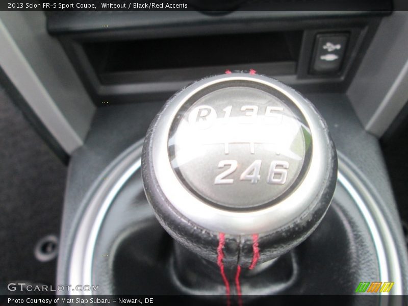 Whiteout / Black/Red Accents 2013 Scion FR-S Sport Coupe