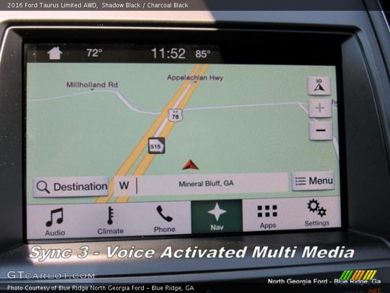 Shadow Black / Charcoal Black 2016 Ford Taurus Limited AWD